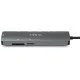 Концентратор Vinga USB-C 3.1 to HDMI+RJ45_1Gbps+3xUSB3.0+SD/TF+PD100W (VHYC8)