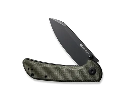 Нож Sencut Fritch Blackwash Olive Micarta (S22014-1)