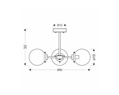 Люстра Candellux Lens (33-01290)