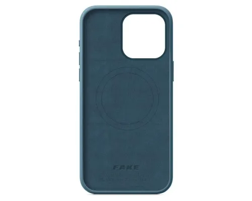 Чохол до мобільного телефона Armorstandart FAKE Leather Case Apple iPhone 15 Pro Max Sea Blue (ARM76310)