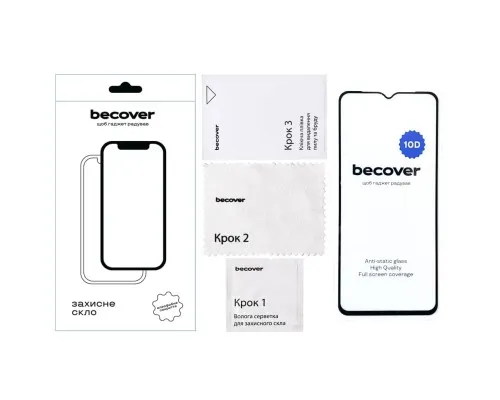 Скло захисне BeCover Honor X6a 10D Black (711333)