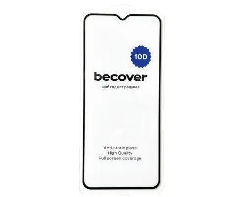 Стекло защитное BeCover Nokia C21 Plus / Nokia C22 10D Black (711523)