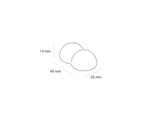 Форма для шоколада Silikomart Bolla-p 40х25 h14 мм 24 шт (CH010)