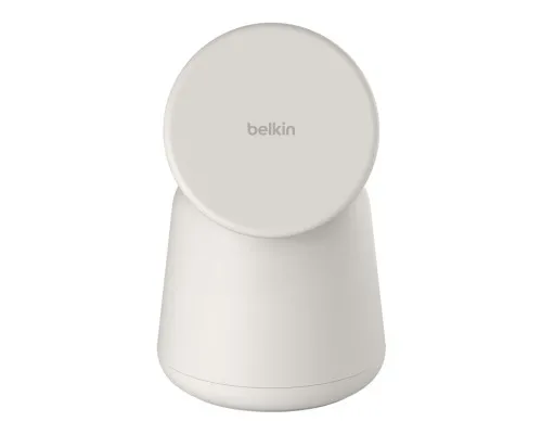 Зарядний пристрій Belkin 2in1 MagSafe iPhone/Watch/AirPods Sand Mass (WIZ020VFH37)