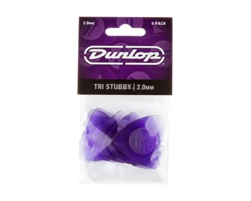 Медіатор Jim Dunlop Tri Stubby Pick 2.00mm 6 шт. (473P2.0)