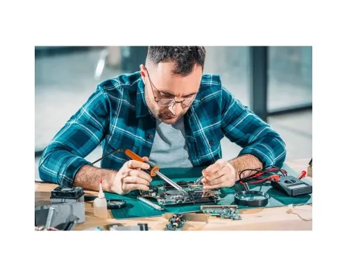 Паяльник електричний Neo Tools 60Вт 450°C нікельована мідь (19-156)