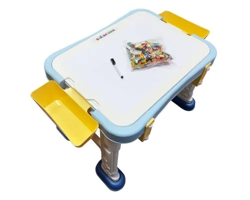 Дитячий стіл Microlab Toys Конструктор Ігровий Центр + 1 стілець (GT-15)
