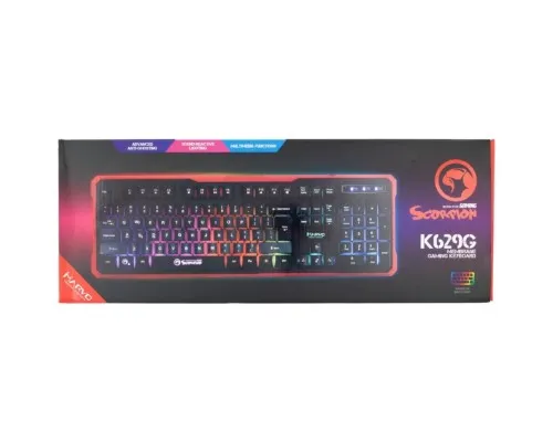 Клавіатура Marvo K629G Multi-LED USB (K629G)