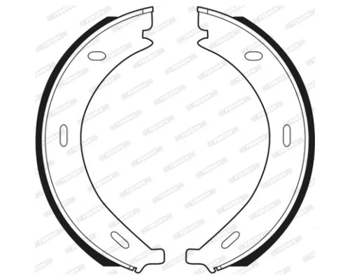 Тормозные колодки FERODO FSB536