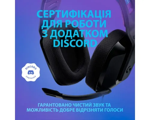 Наушники Logitech G335 Wired Gaming Black (981-000978)