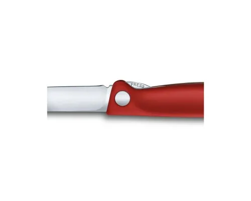 Кухонний ніж Victorinox SwissClassic Foldable Paring 11 см Red (6.7801.FB)