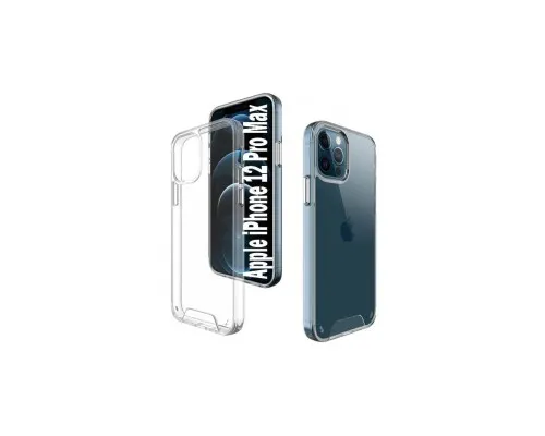 Чохол до мобільного телефона BeCover Space Case Apple iPhone 12 Pro Max Transparancy (707794)