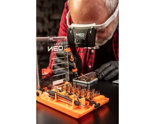 Збільшувальне скло Neo Tools лінзи з набором діоптрій 1x, 1.5 x, 2x, 2.5 x, 3.5 x (06-130)