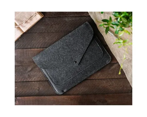Чехол для ноутбука Gmakin 14 Macbook Pro, Dark Gray (GM62-14)