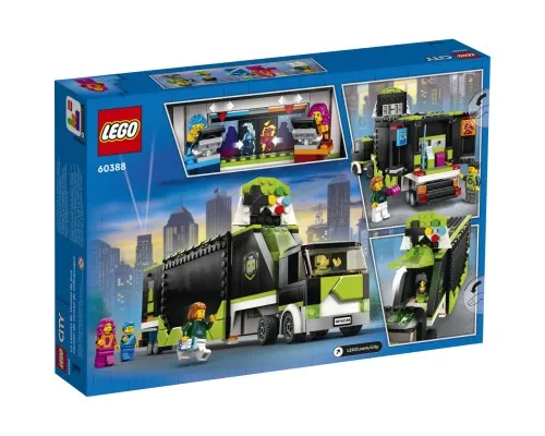 Конструктор LEGO City Грузовик для игрового турне 344 детали (60388)