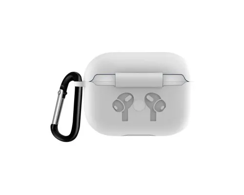 Чохол для навушників BeCover Silicon Protection для Apple AirPods Pro White (704505)