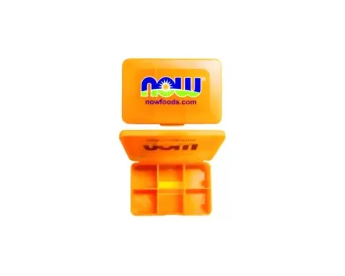 Таблетница Now Foods Органайзер для таблеток, таблетница, Pocket Pack Vitamin Case Small, (NF8300)