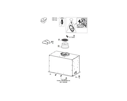 Витяжка кухонна Franke Box Flush EVO FBFE BK MATT A70 (305.0665.365)