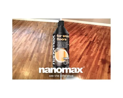 Засіб для миття підлоги Nanomax Pro Для паркету 500 мл (5903240901883)