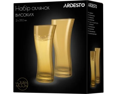 Набор стаканов Ardesto Golden Moon 350 мл 2 шт (AR2635GB)