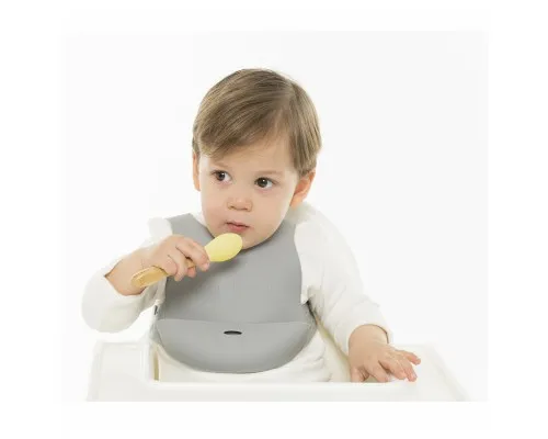 Набор детской посуды MinikOiOi Scooper силиконовая ложка (Mellow Yellow) (101140006)