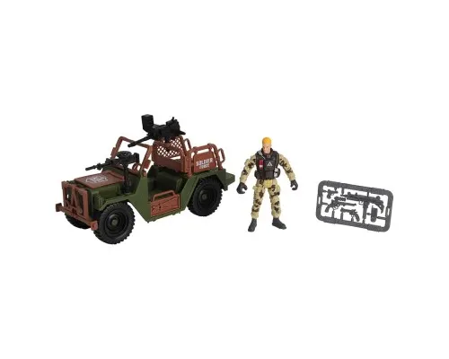 Игровой набор Chap Mei Солдаты PATROL JEEP (545301-1)