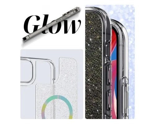 Чохол до мобільного телефона Armorstandart Glow Magsafe Apple iPhone 13 Pro Max Transparent (ARM69721)