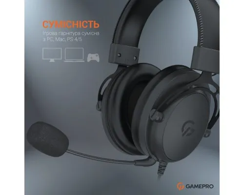 Навушники GamePro HS1050 Black (HS1050)