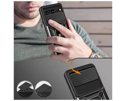Чохол до мобільного телефона BeCover Military Google Pixel 8 Black (710663)