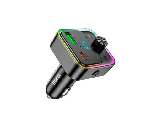 FM модулятор HOCO E81, Black, Box