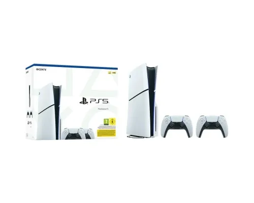 Ігрова консоль Sony Playstation PlayStation 5 Slim (2 геймпада Dualsense) Blu-Ray (1000042053)