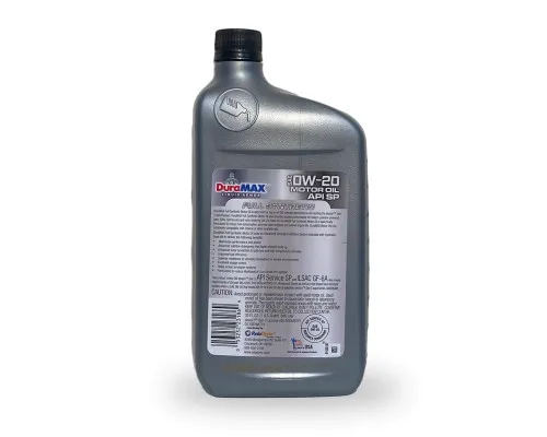 Моторна олива DuraMAX 0W20 DEXOS G2 SYN, 0,946 л
