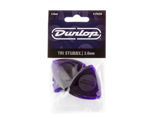 Медіатор Jim Dunlop Tri Stubby Pick 3.00mm 6 шт. (473P3.0)