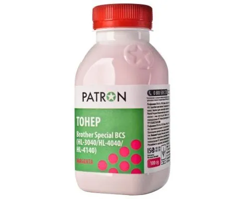 Тонер Brother HL-3040/4040/4140 BCS MAGENTA 100г Patron (PN-BCS-M-100)