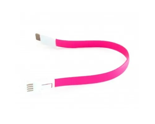 Дата кабель USB 2.0 AM to Type-C 0.18m pink Extradigital (KBU1788)