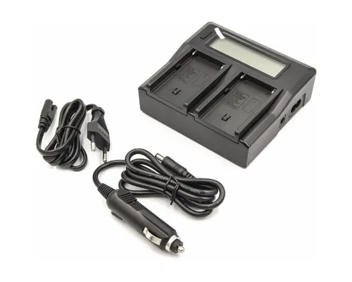 Зарядное устройство для фото PowerPlant Dual Sony NP-F970 (CH980222)