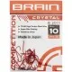 Крючок Brain fishing Crystal B2011 10 (20 шт/уп) Red (1858.80.31)