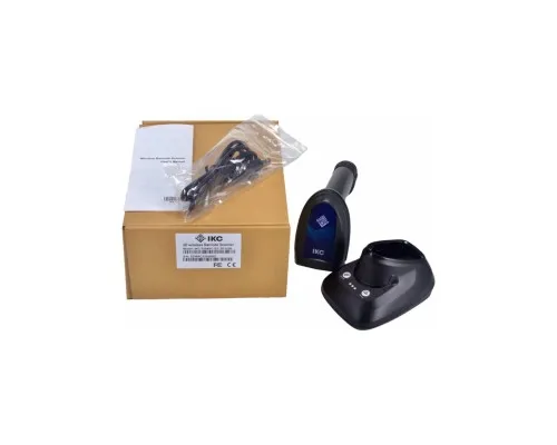 Сканер штрих-коду ІКС 5208RC/2D wireless USB with cradle, Bluetooth black (ІКС-5208RC-BT-2D-USB- CR)
