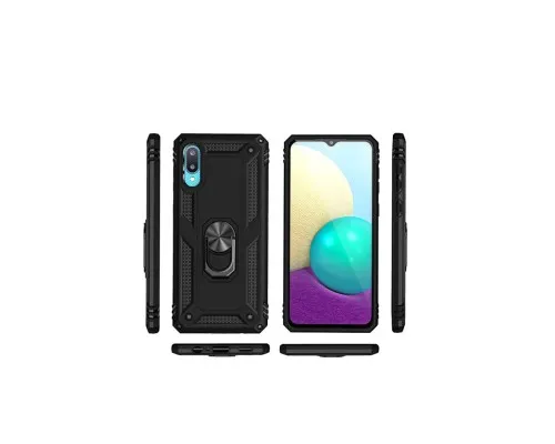 Чохол до мобільного телефона BeCover Military Samsung Galaxy A02 SM-A022 / M02 SM-M022 Black (706640)