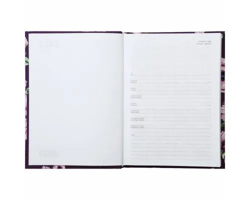 Еженедельник Buromax датированный Sweet A5 на 336 страниц Фиолетовый (BM.2186-07)