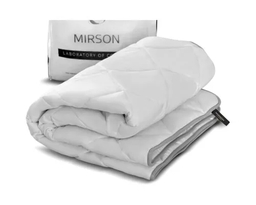 Ковдра MirSon антиалергенна EcoSilk №1302 Bianco Зимова 155x215 см (2200001529717)