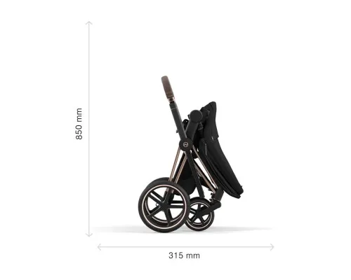 Шасі для коляски Cybex Priam New Generation з каркасом Rosegold (521002337)