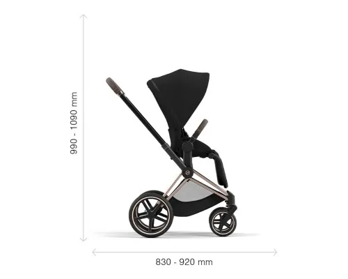 Шасі для коляски Cybex Priam New Generation з каркасом Rosegold (521002337)