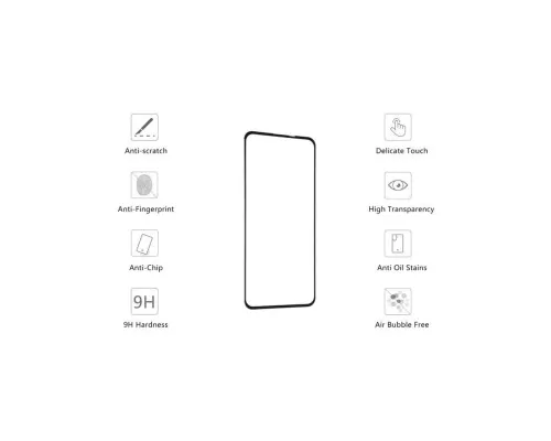 Скло захисне Drobak Realme X3 (242410)