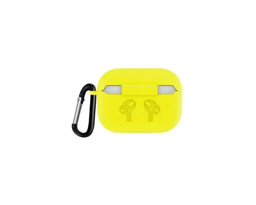 Чохол для навушників BeCover Silicon Protection для Apple AirPods Pro Yellow (704506)