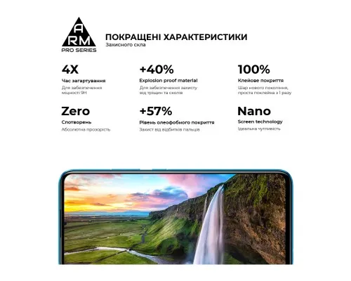 Скло захисне Armorstandart Pro Realme C11 2021 Black (ARM59274)