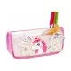 Пенал Cool For School з блискітками 2 відділення рожевий (CF87064)