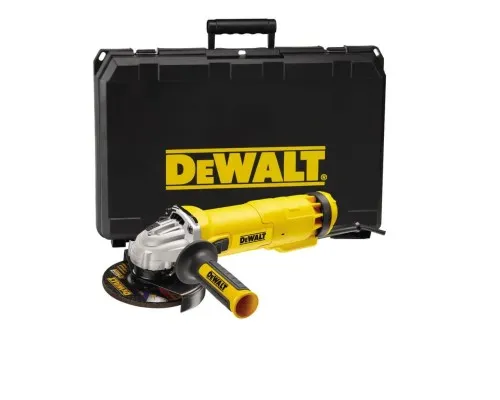 Шлифовальная машина DeWALT 1400 Вт, 11500 об/мин, d=125 мм (DWE4237K)