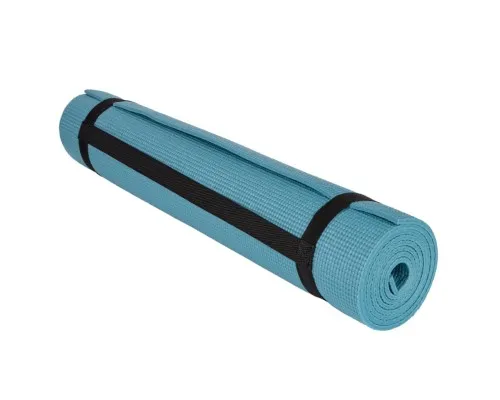 Килимок для йоги PowerPlay 4010 PVC Yoga Mat 173 x 61 x 0.6 см Зелений (PP_4010_Green_(173*0,6))