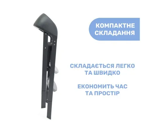 Стульчик для кормления Chicco 3 в 1 Crescendo Up, серый (87046.07)